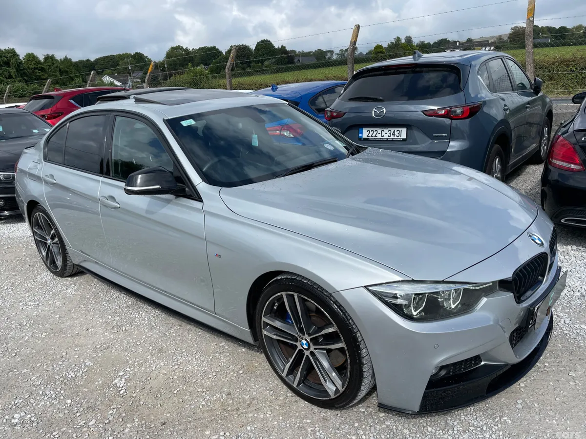 BMW 3-Series Saloon, Diesel, 2018, Silver