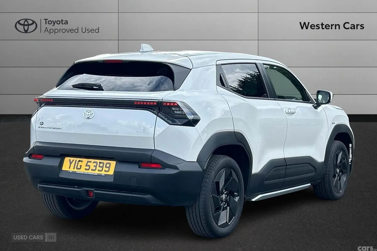 Toyota Urban Cruiser SUV, Electric, 2026, White