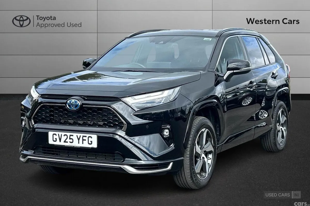 Toyota RAV4 SUV, Petrol Plug-in Hybrid, 2025, Black