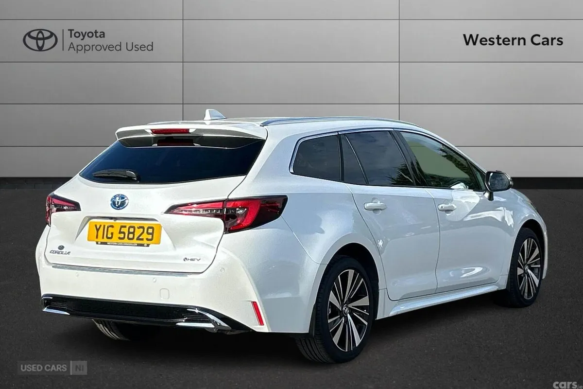 Toyota Corolla Estate, Petrol Hybrid, 2026, White