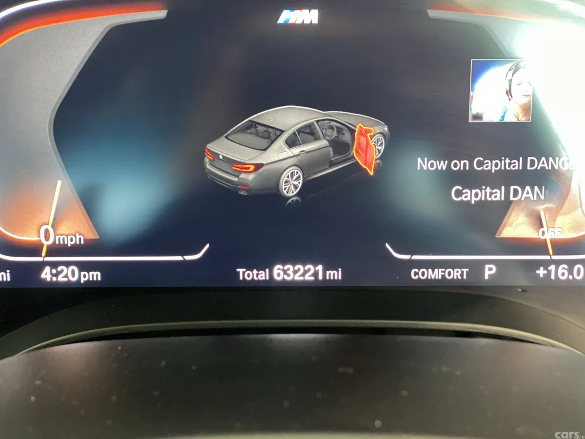 BMW 5-Series Saloon, Diesel Hybrid, 2022, White