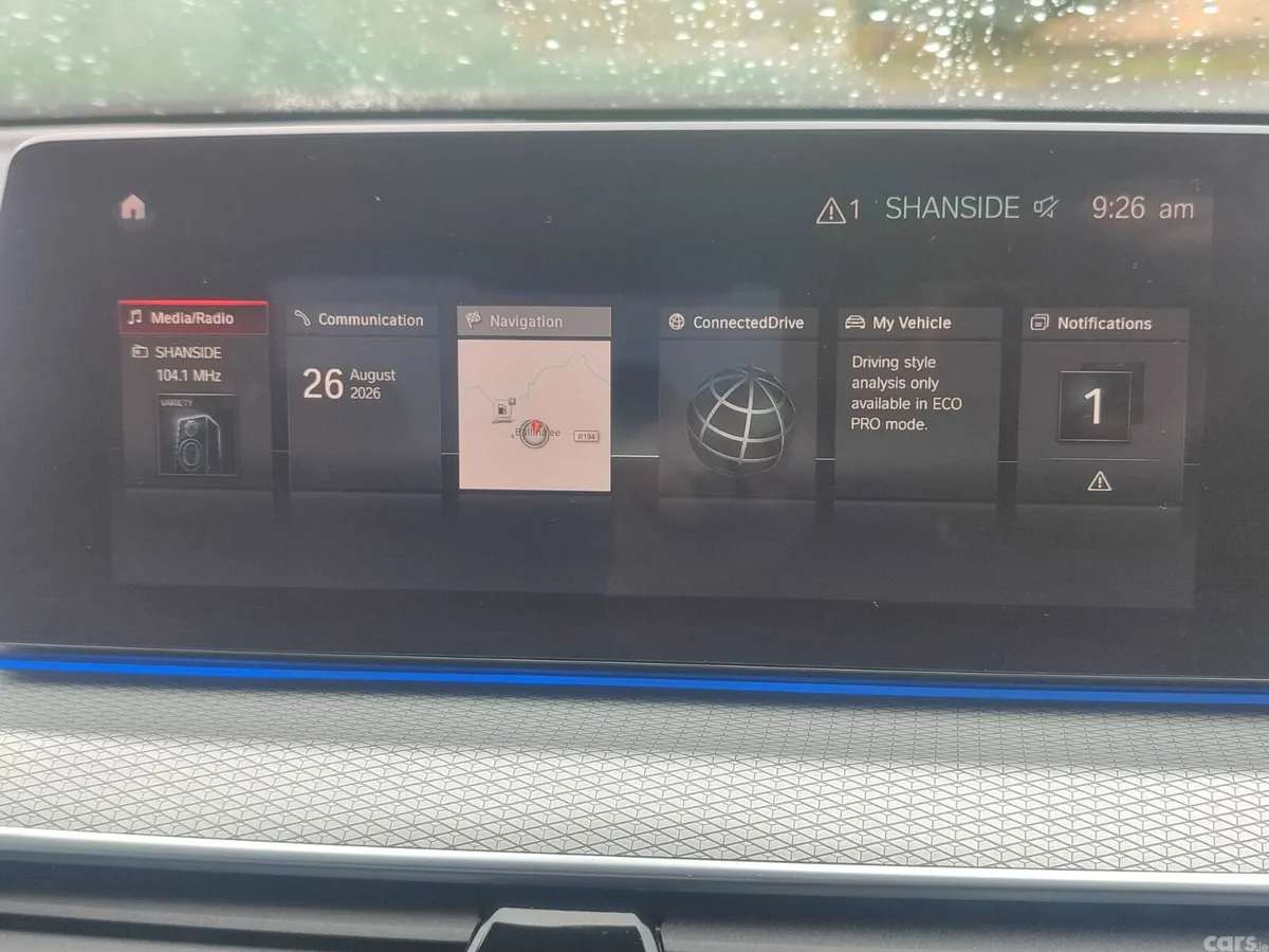 BMW 5-Series Saloon, Petrol Hybrid, 2019, Blue