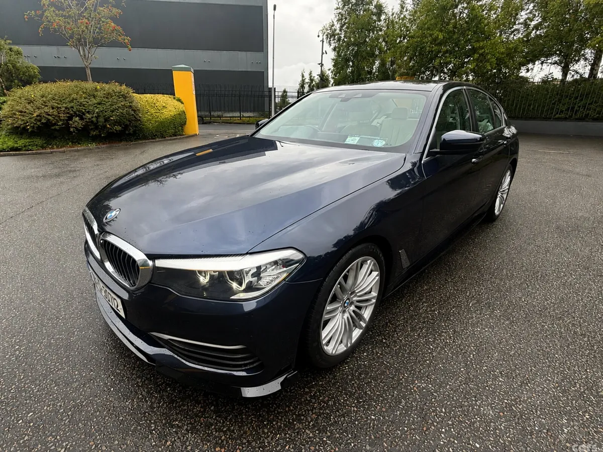 BMW 5-Series Saloon, Diesel, 2018, Blue