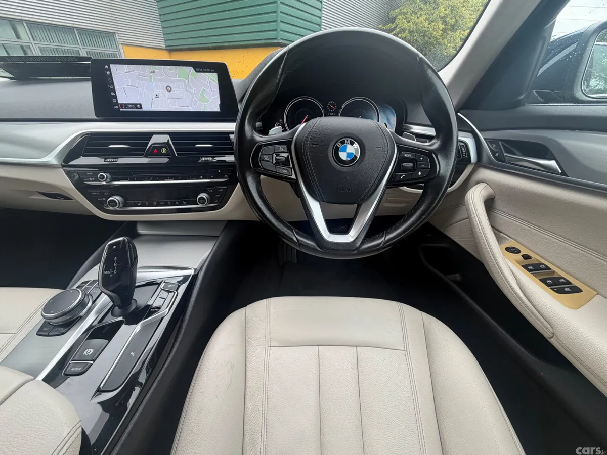 BMW 5-Series Saloon, Diesel, 2018, Blue