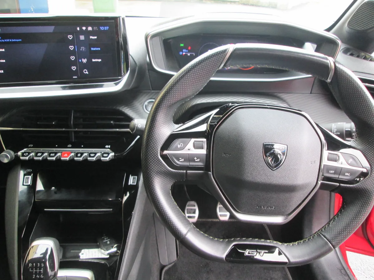 Peugeot 208 Hatchback, Petrol, 2024, Red