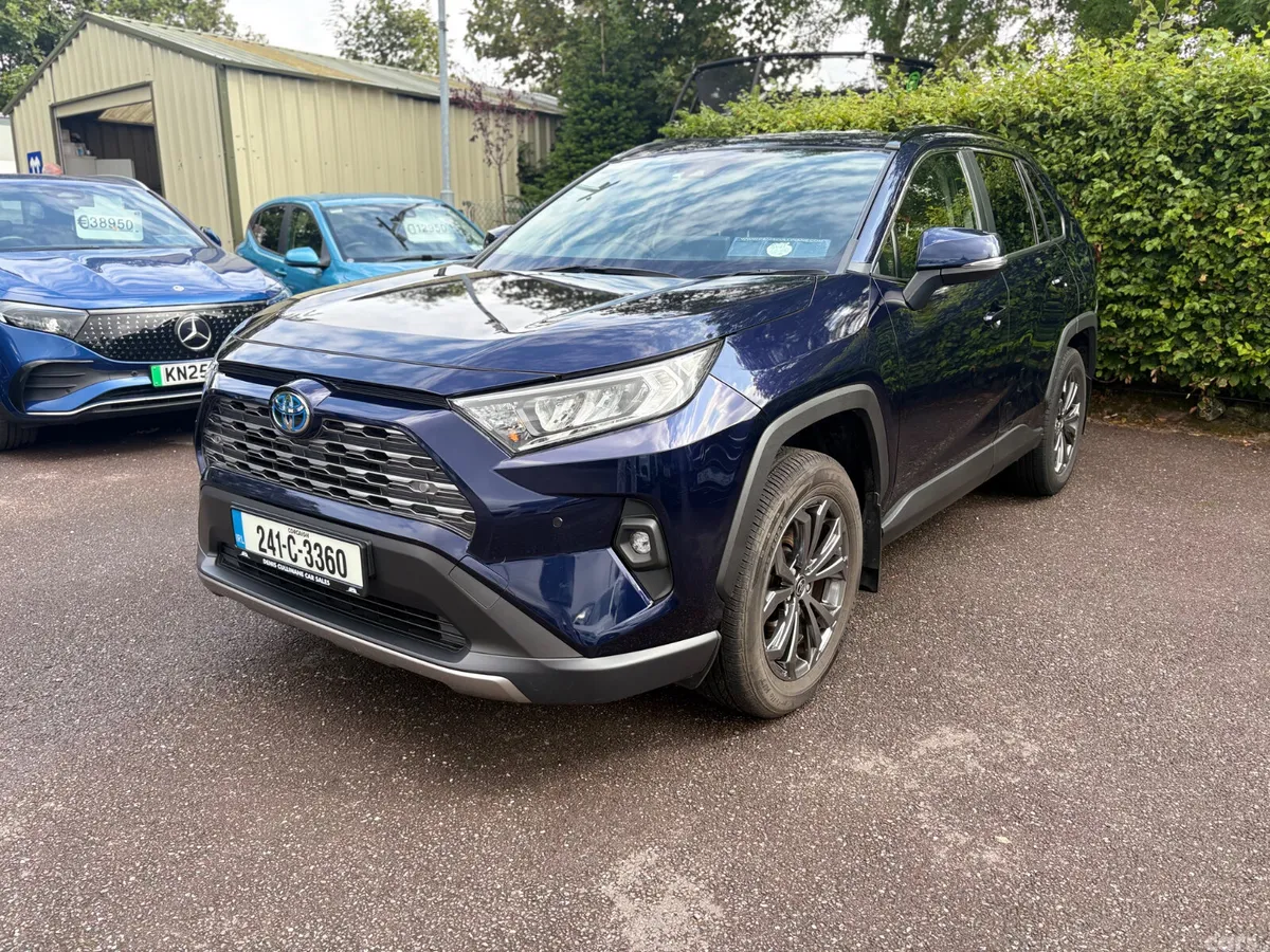 Toyota RAV4 SUV, Petrol Hybrid, 2024, Blue