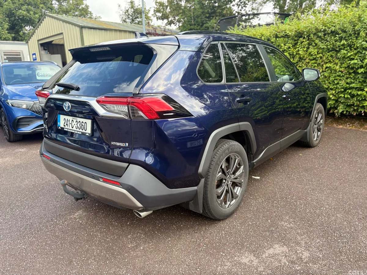 Toyota RAV4 SUV, Petrol Hybrid, 2024, Blue