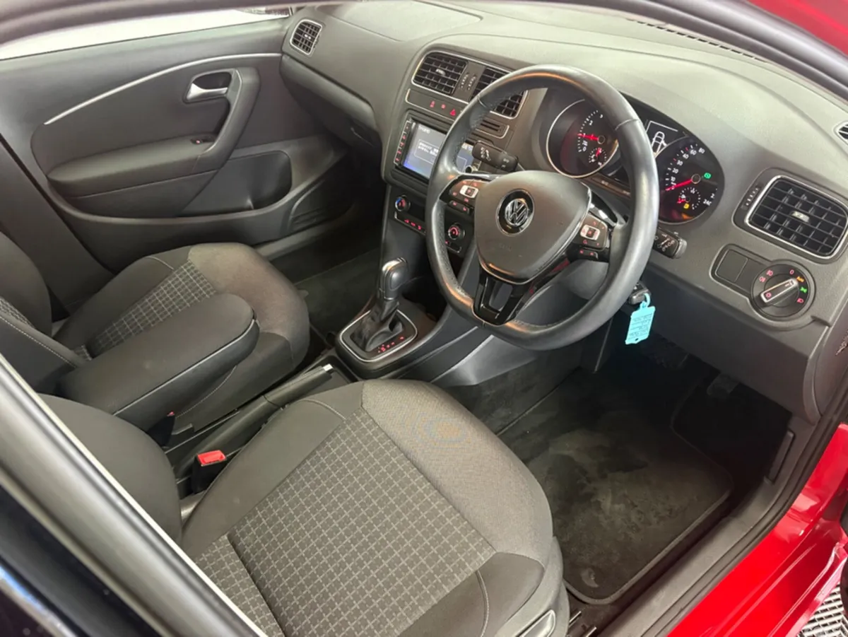 Volkswagen Polo Hatchback, Petrol, 2016, Red