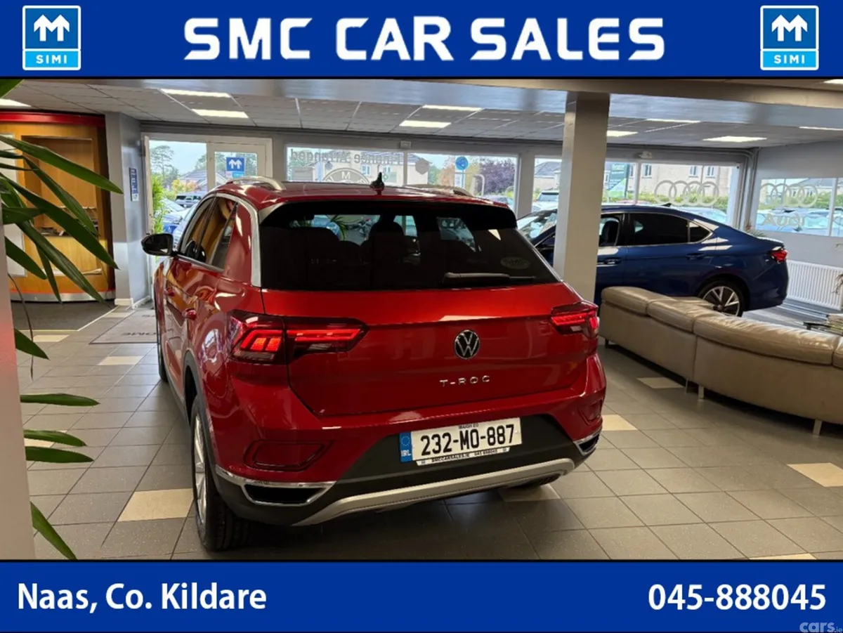 Volkswagen T-Roc SUV, Petrol, 2023, Red