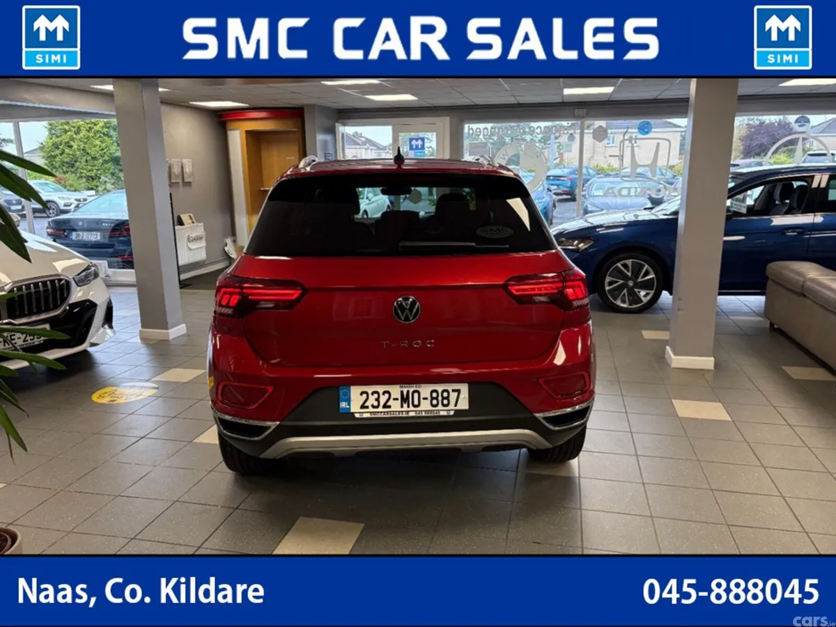 Volkswagen T-Roc SUV, Petrol, 2023, Red