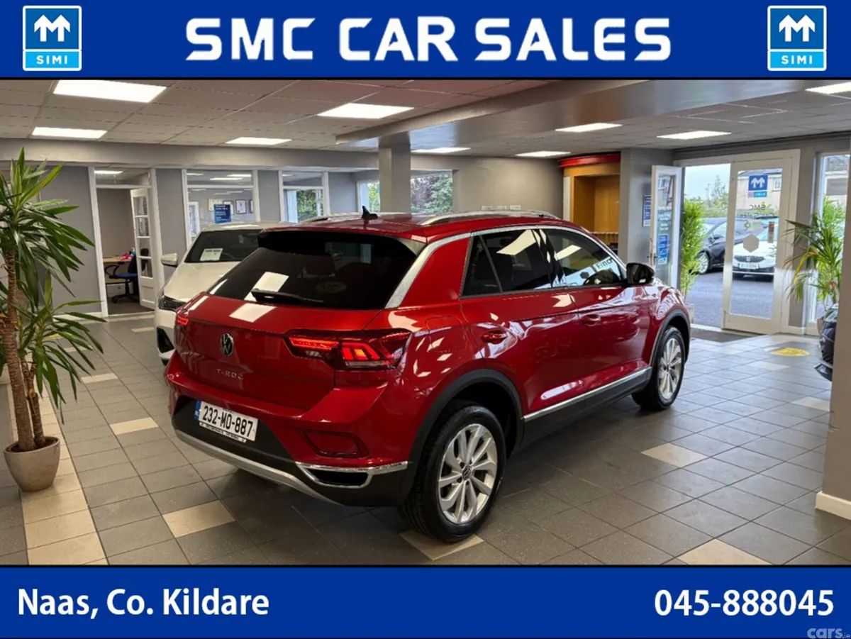 Volkswagen T-Roc SUV, Petrol, 2023, Red