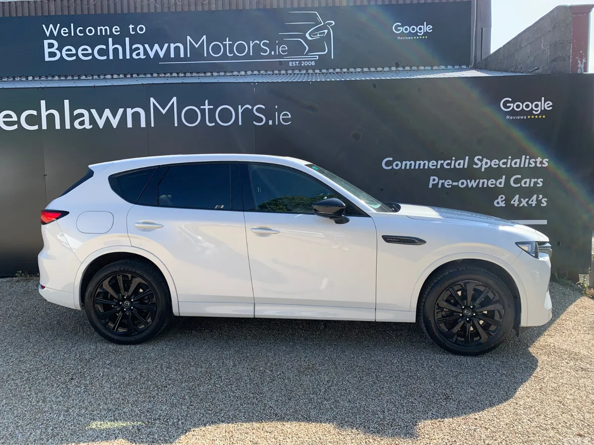 Mazda CX-60 SUV, Petrol Plug-in Hybrid, 2023, White