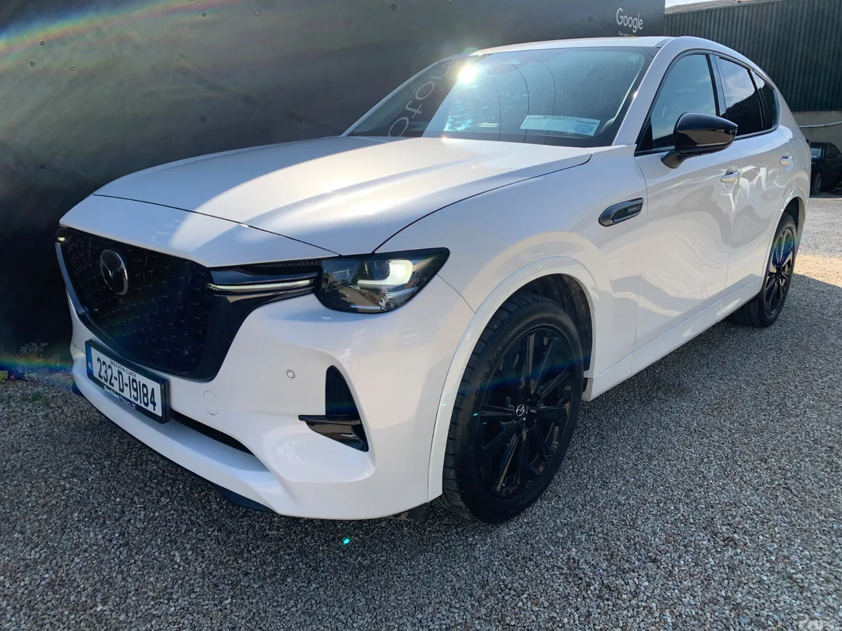 Mazda CX-60 SUV, Petrol Plug-in Hybrid, 2023, White
