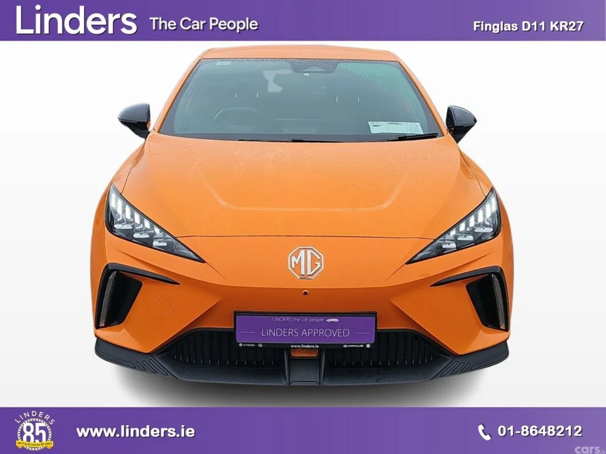 MG MG4 Hatchback, Electric, 2023, Orange