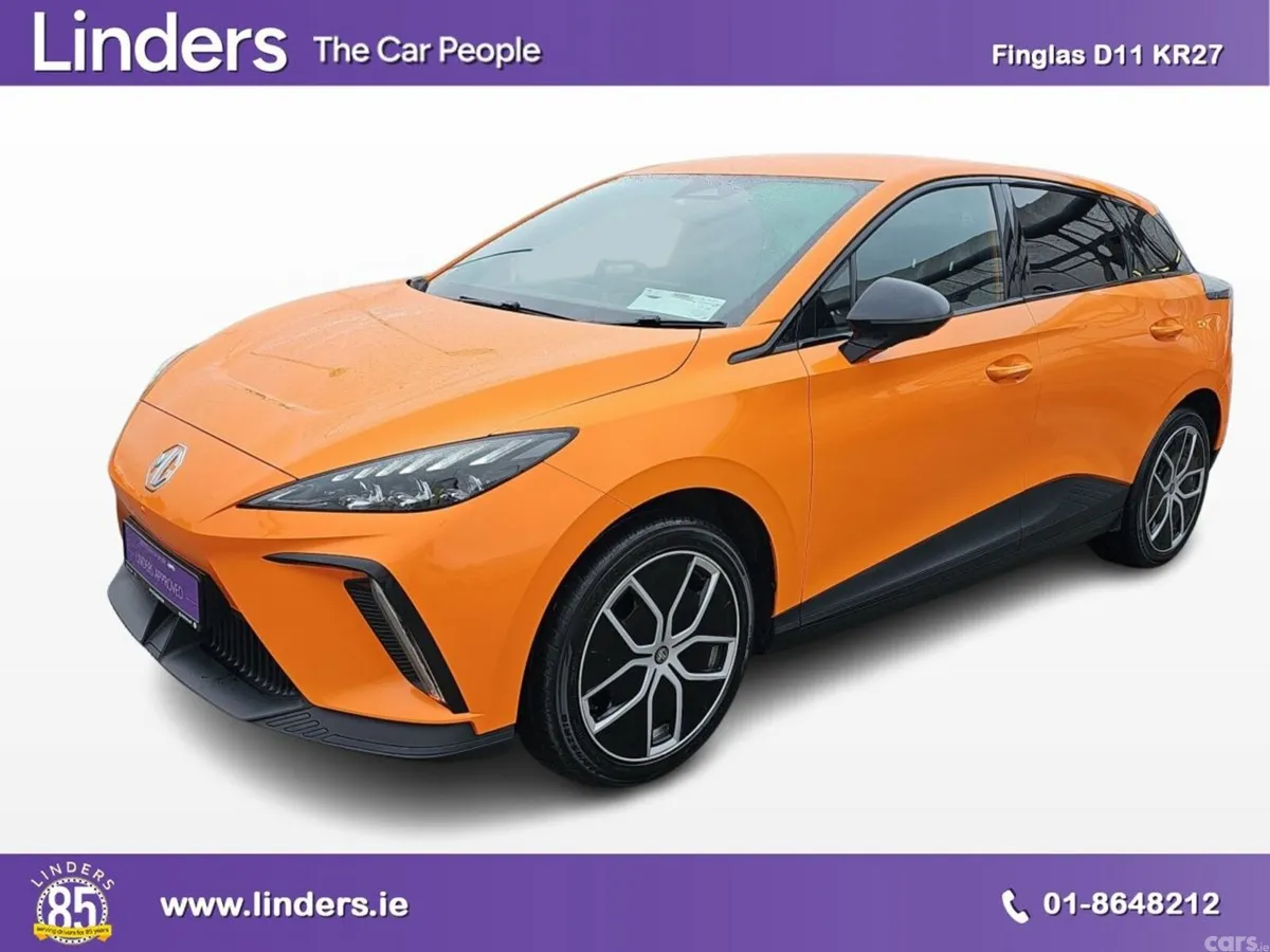 MG MG4 Hatchback, Electric, 2023, Orange