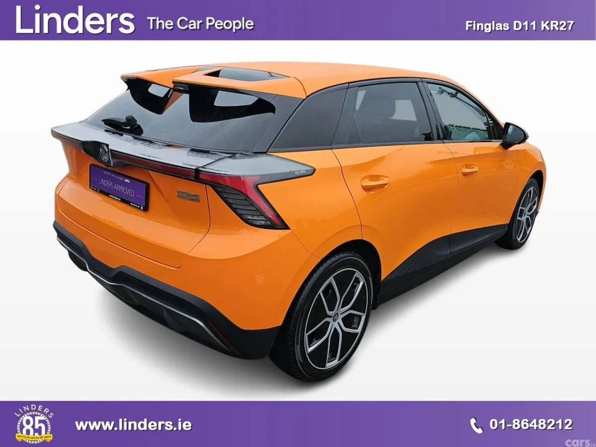 MG MG4 Hatchback, Electric, 2023, Orange