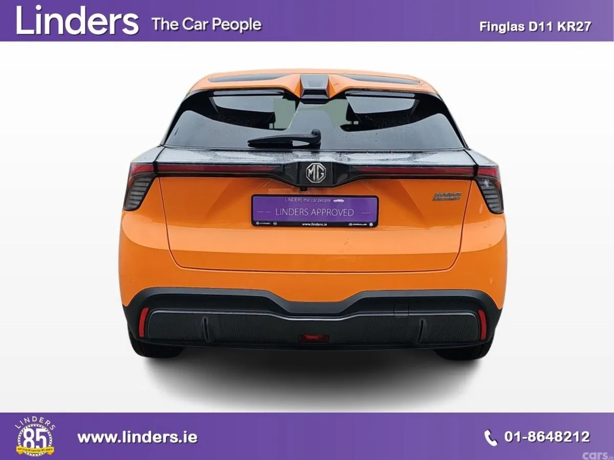 MG MG4 Hatchback, Electric, 2023, Orange
