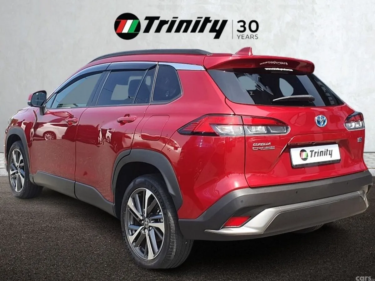 Toyota Corolla Cross SUV, Petrol Hybrid, 2022, Red