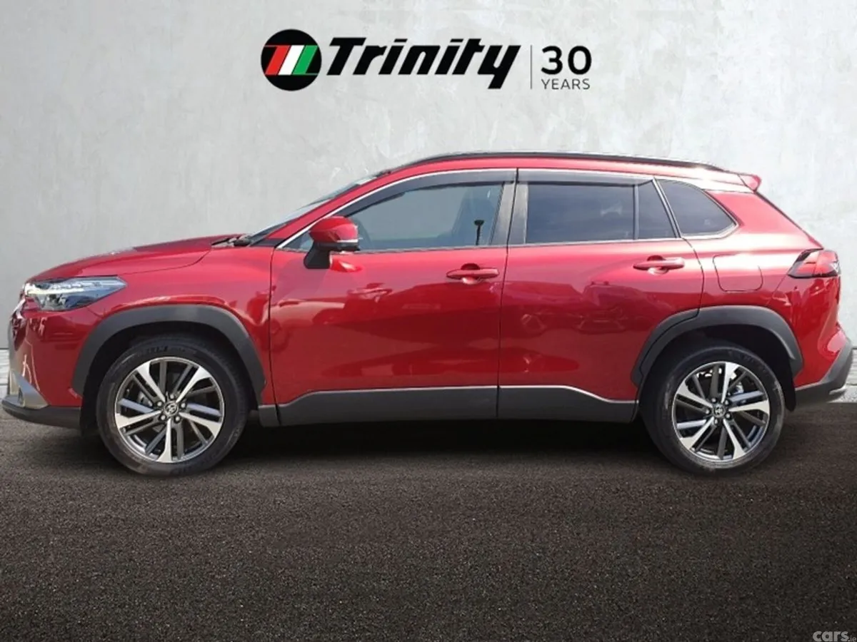 Toyota Corolla Cross SUV, Petrol Hybrid, 2022, Red