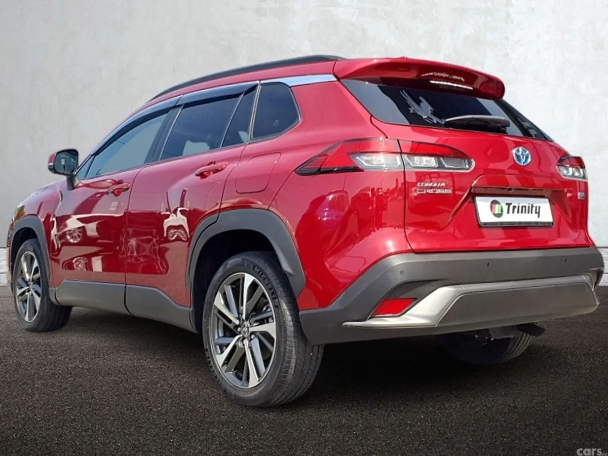 Toyota Corolla Cross SUV, Petrol Hybrid, 2022, Red