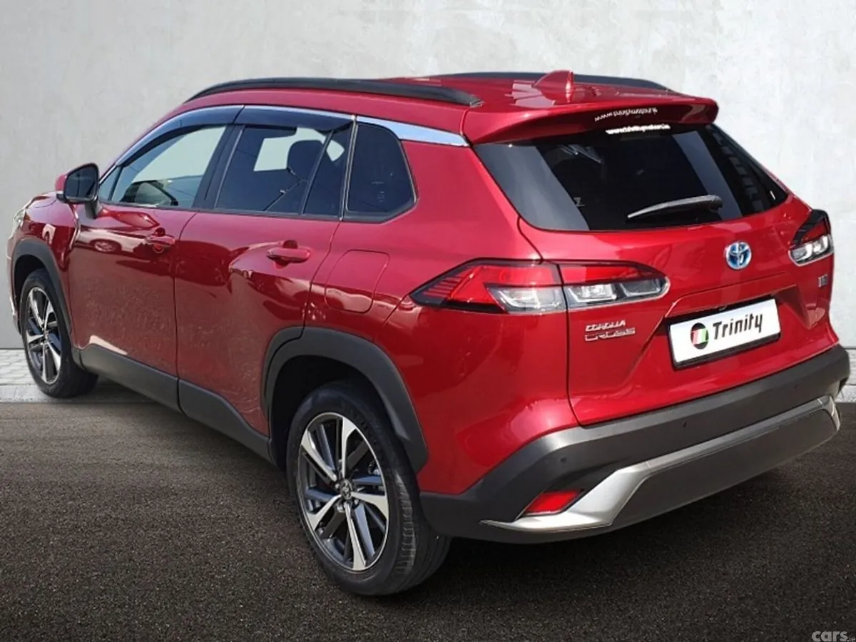 Toyota Corolla Cross SUV, Petrol Hybrid, 2022, Red