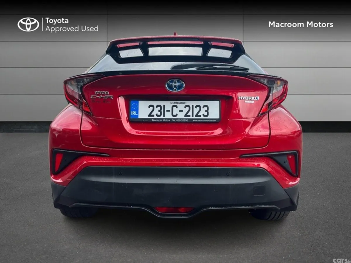 Toyota C-HR SUV, Petrol Hybrid, 2023, Red
