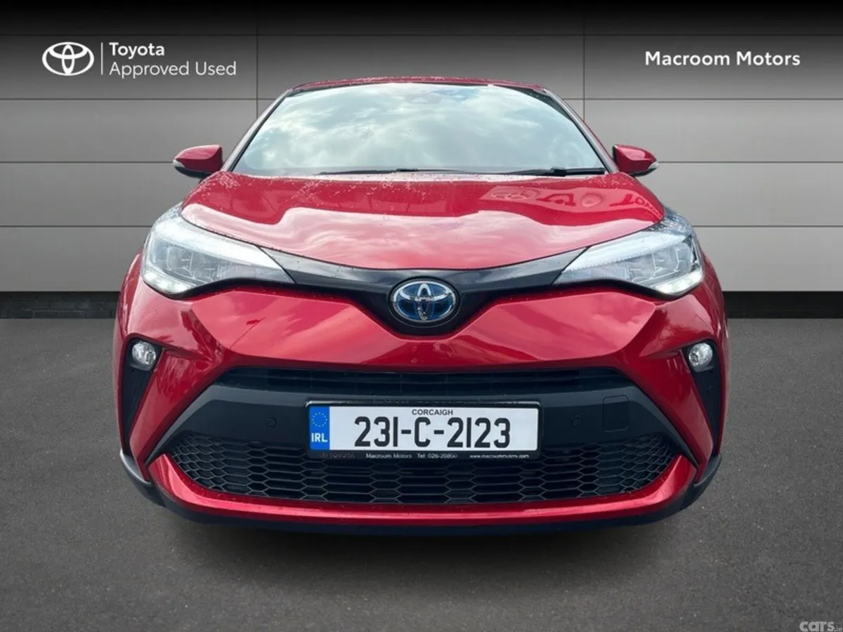 Toyota C-HR SUV, Petrol Hybrid, 2023, Red