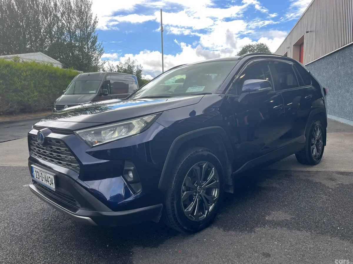 Toyota RAV4 SUV, Petrol Hybrid, 2023, Blue