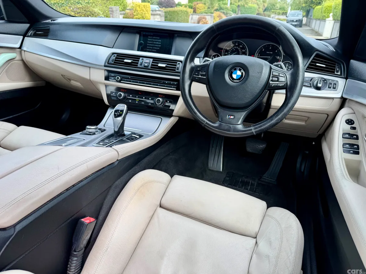 BMW 5-Series Saloon, Diesel, 2012, Black