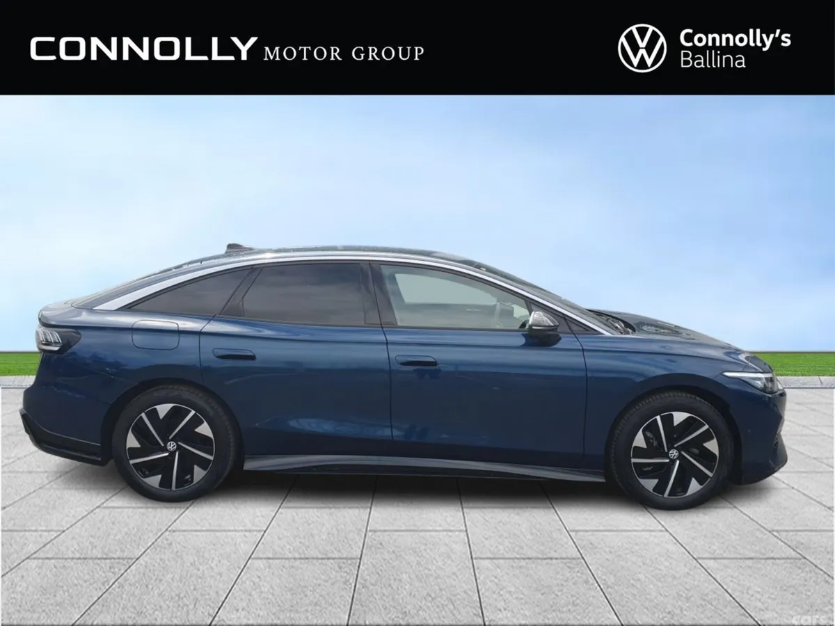 Volkswagen ID.7 Saloon, Electric, 2027, Blue