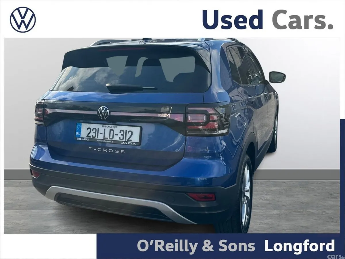 Volkswagen T-Cross SUV, Petrol, 2023, Blue