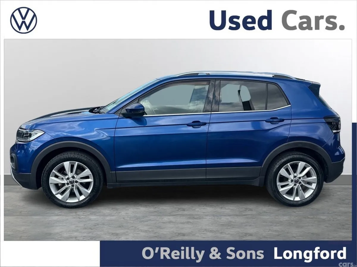 Volkswagen T-Cross SUV, Petrol, 2023, Blue