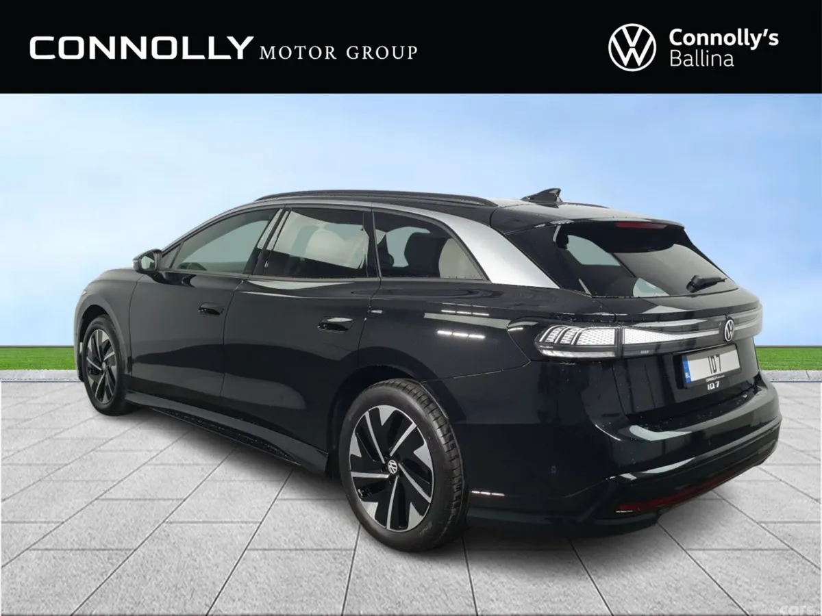 Volkswagen ID.7 Estate, Electric, 2027, Black