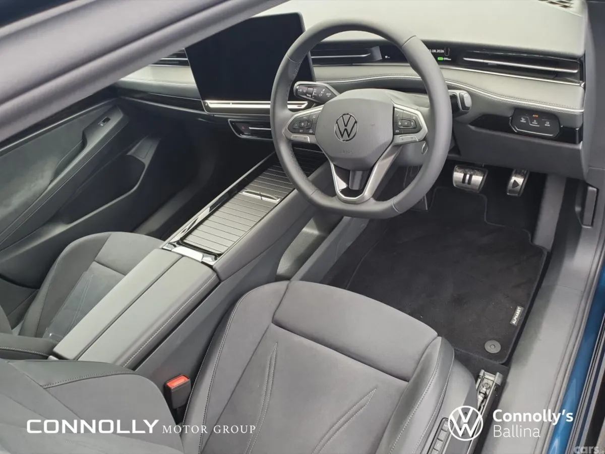 Volkswagen ID.7 Saloon, Electric, 2027, Blue