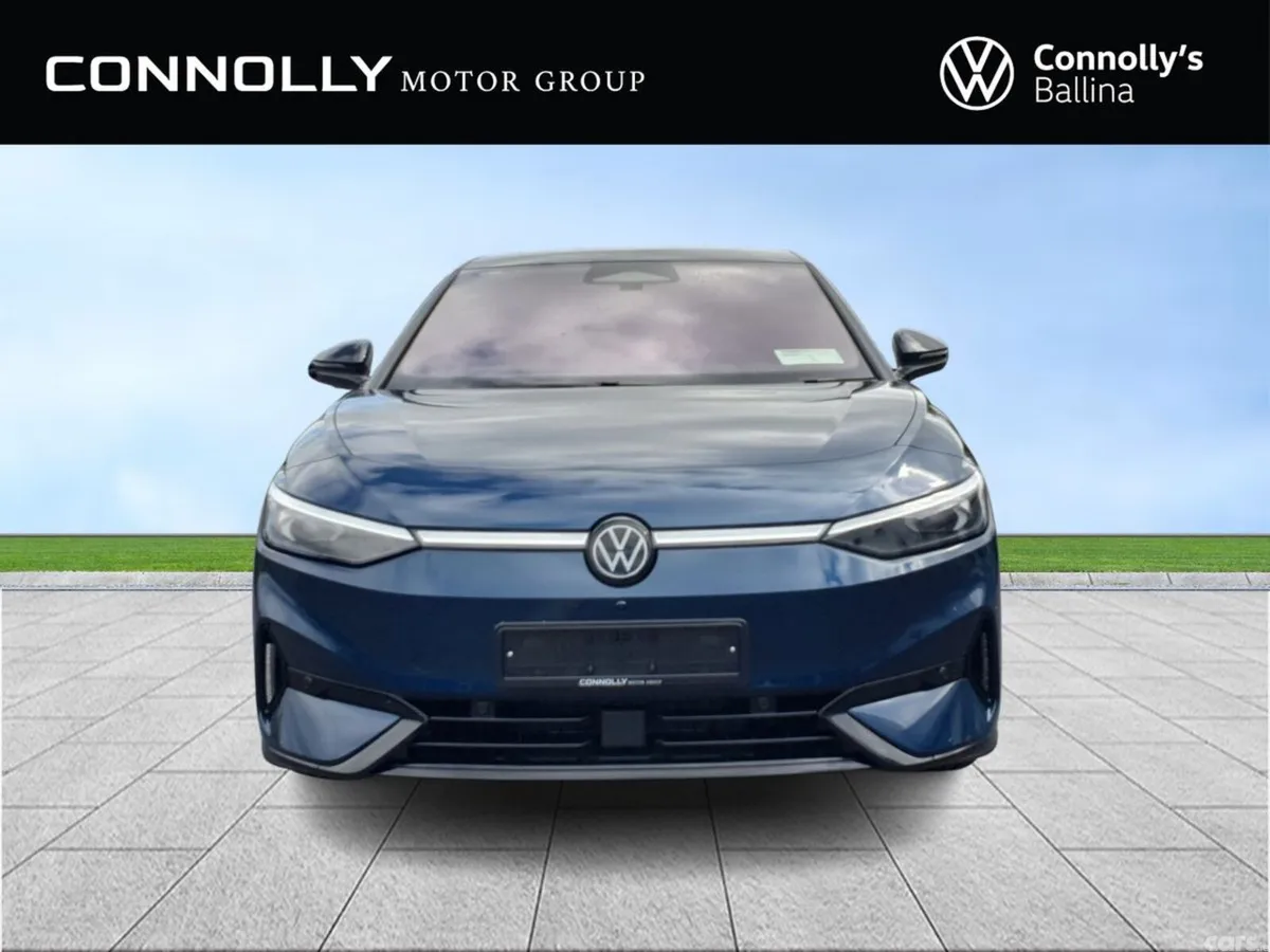 Volkswagen ID.7 Saloon, Electric, 2027, Blue