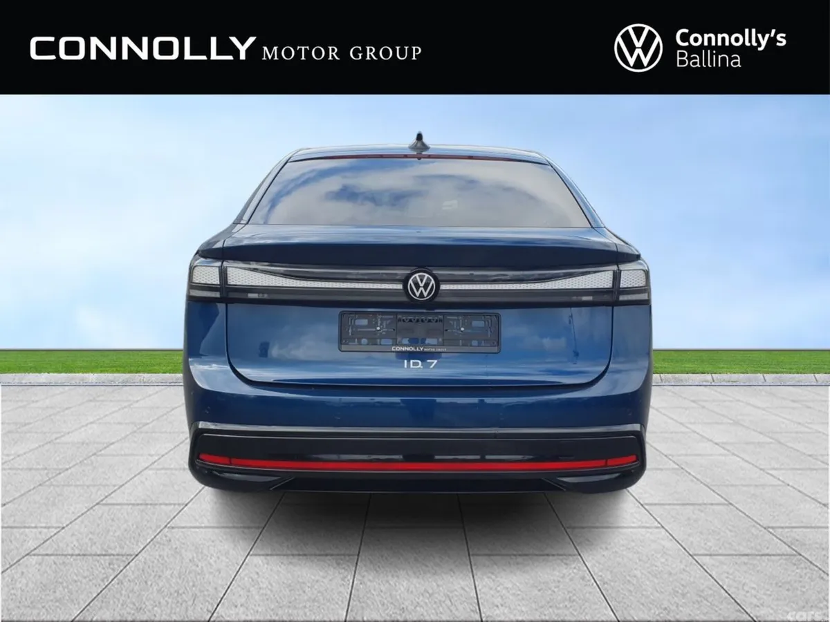 Volkswagen ID.7 Saloon, Electric, 2027, Blue