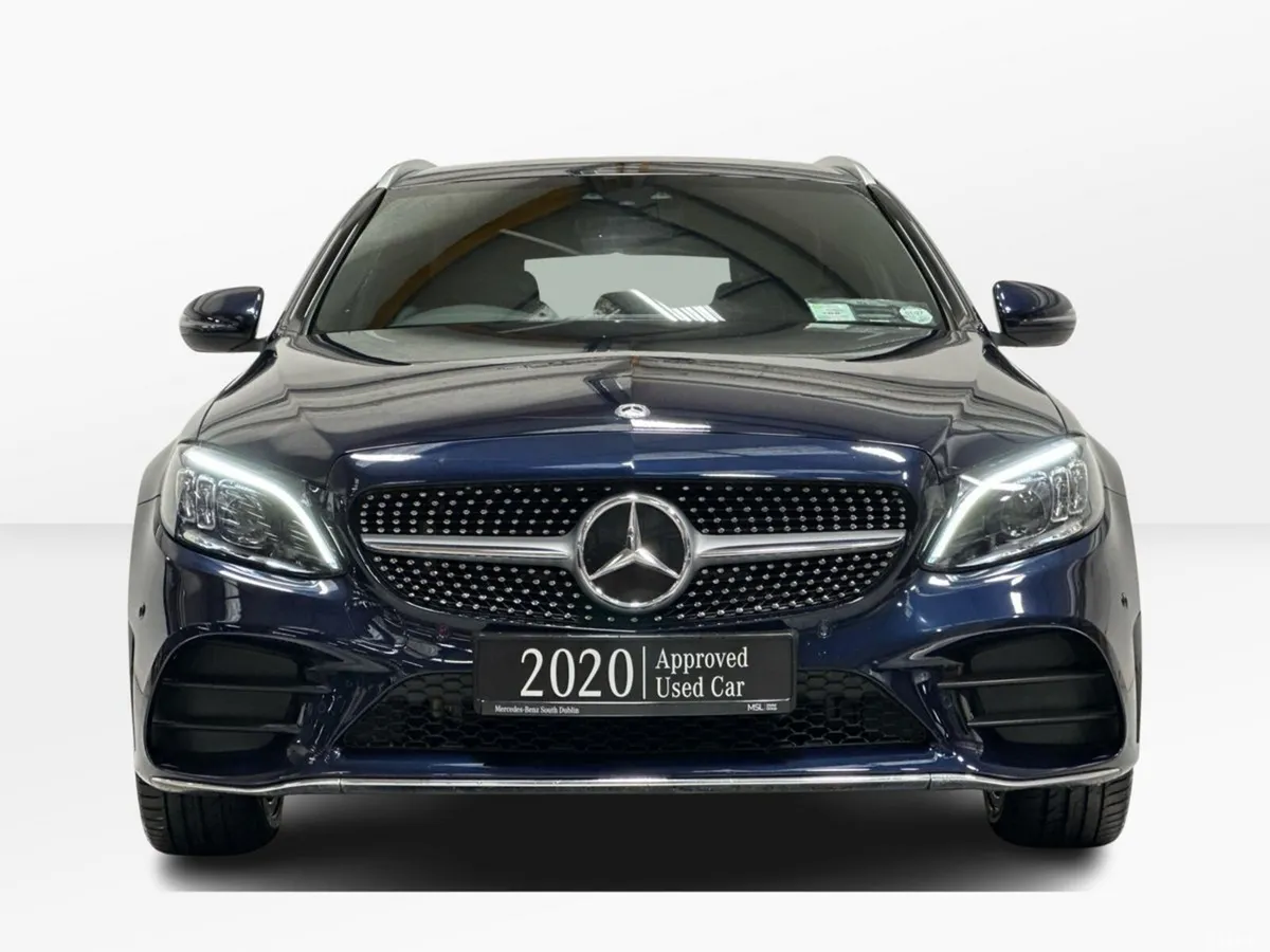 Mercedes-Benz C-Class Estate, Diesel Plug-in Hybrid, 2020, Blue
