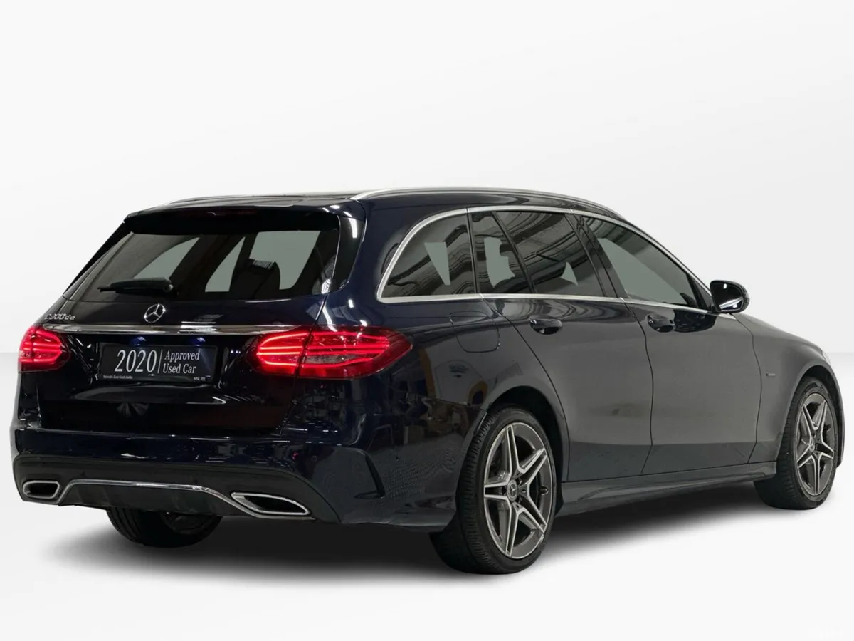 Mercedes-Benz C-Class Estate, Diesel Plug-in Hybrid, 2020, Blue