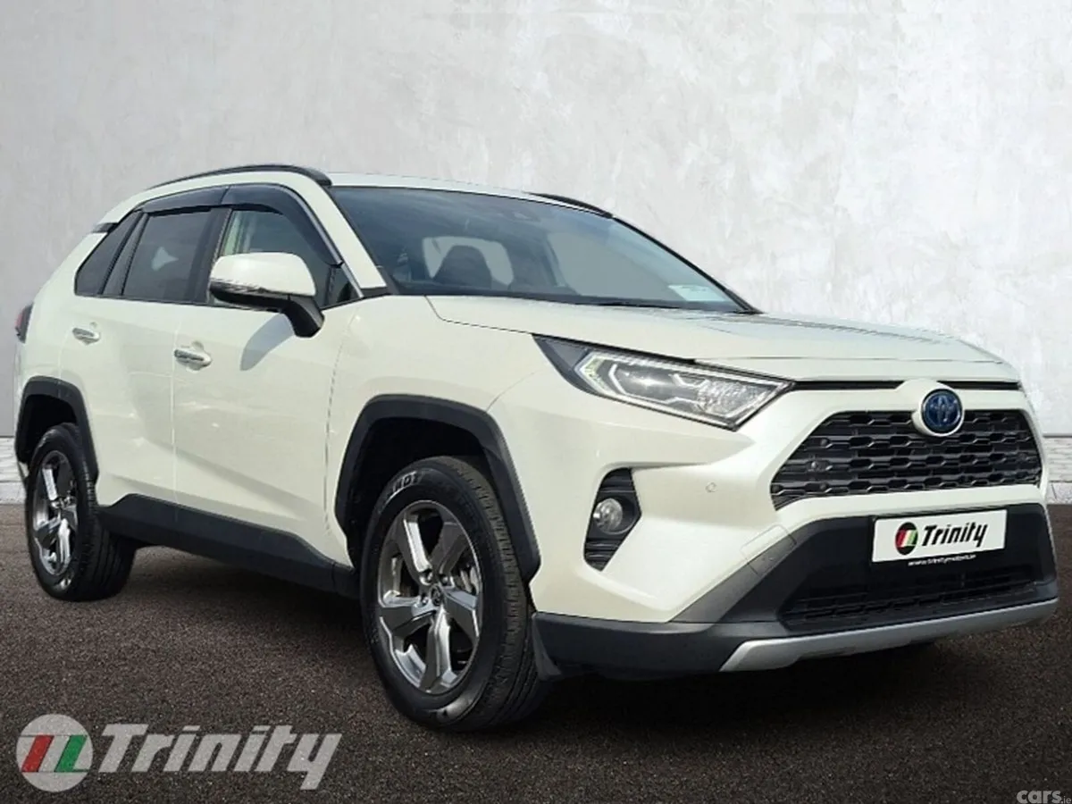 Toyota RAV4 SUV, Petrol Hybrid, 2021, White