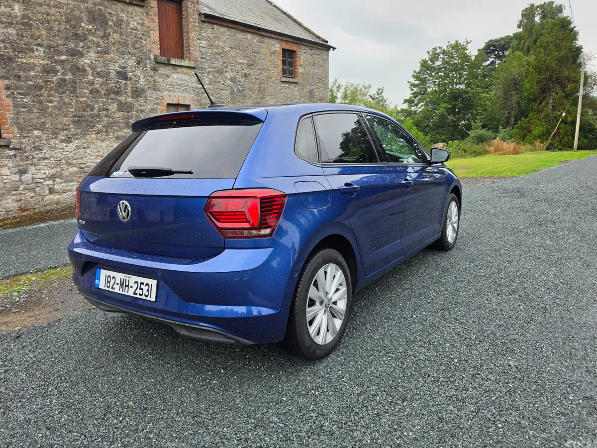 Volkswagen Polo Hatchback, Petrol, 2018, Blue