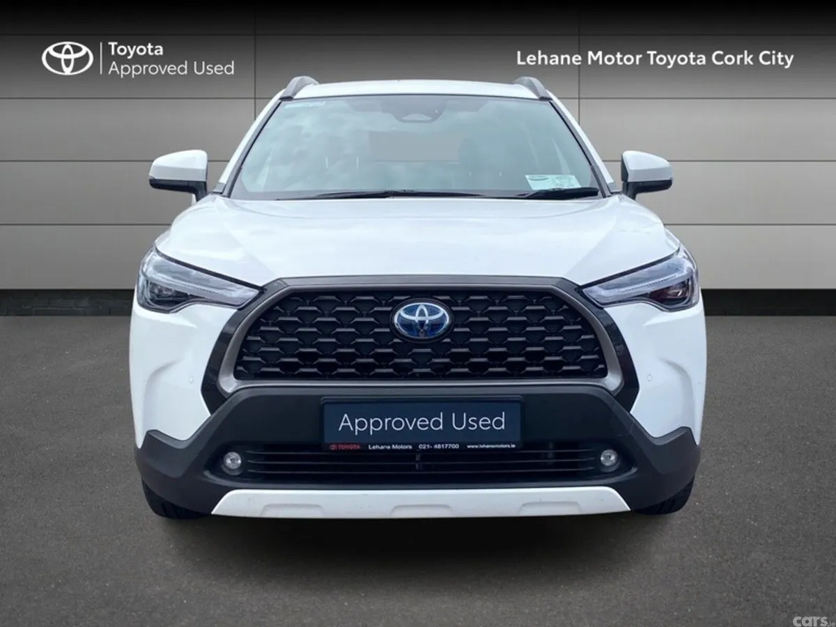 Toyota Corolla Cross SUV, Petrol Hybrid, 2023, White
