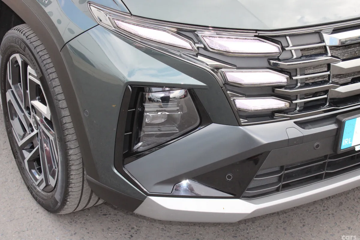 Hyundai Tucson SUV, Petrol Hybrid, 2024, Green
