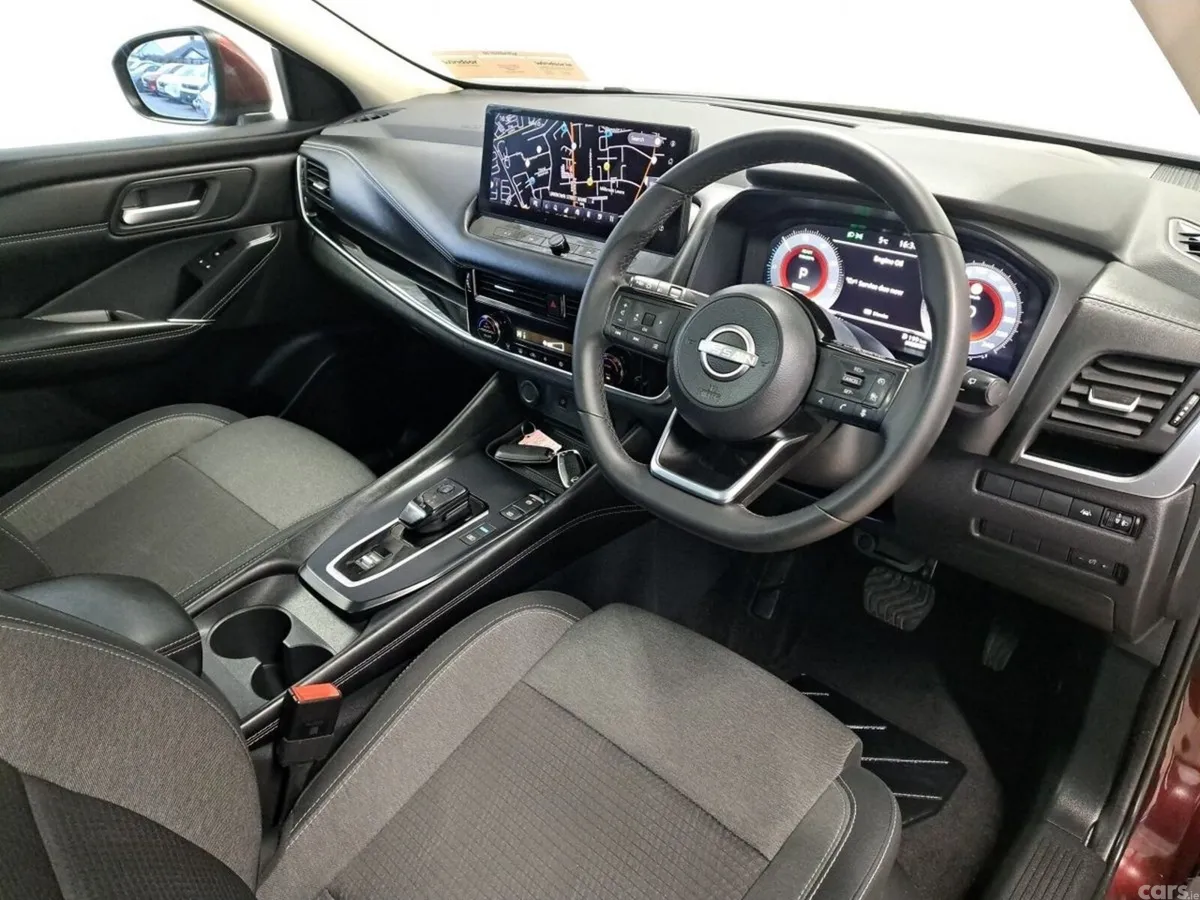 Nissan Qashqai SUV, Petrol Hybrid, 2024, Red