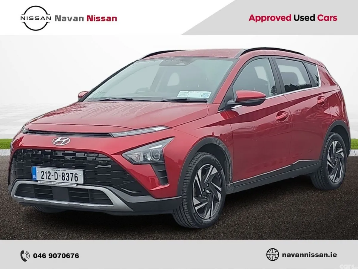 Hyundai Bayon Estate, Petrol, 2021, Red