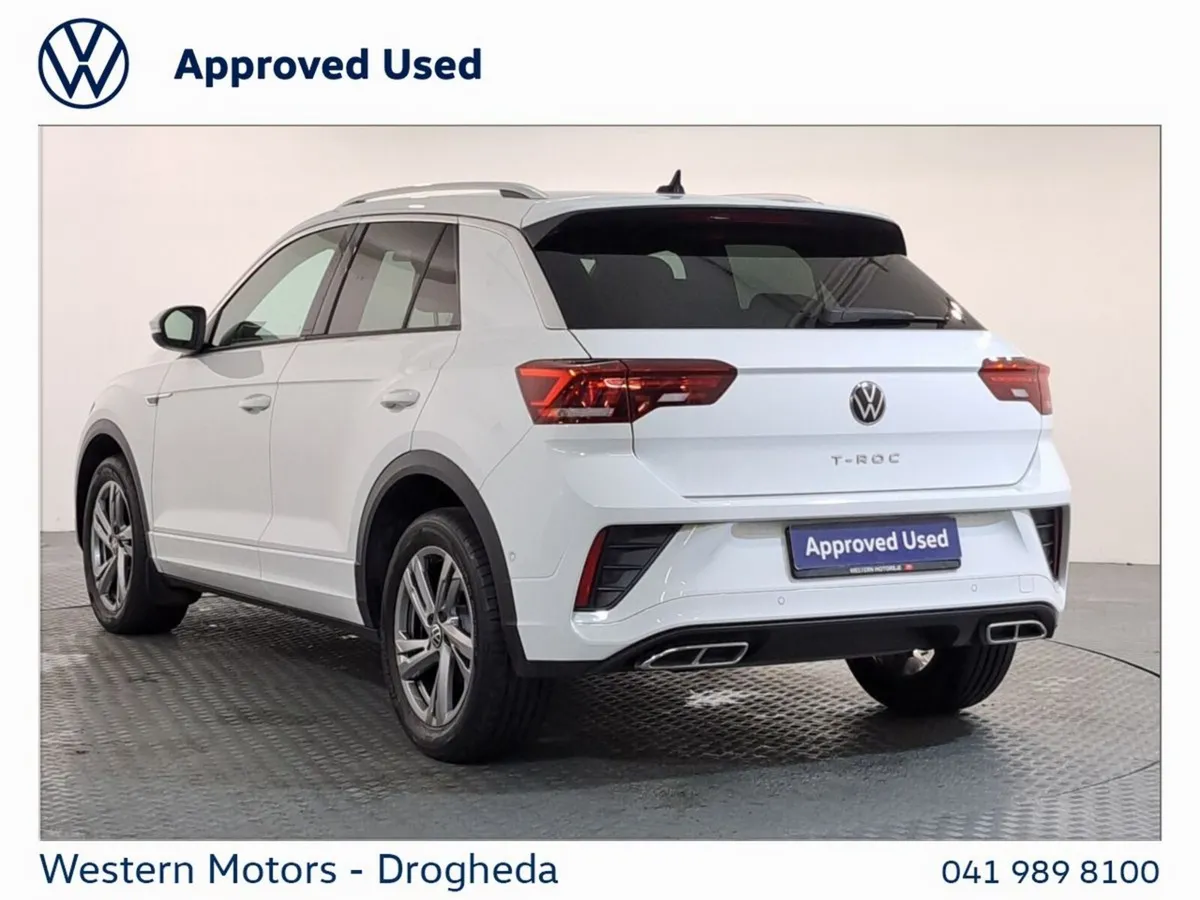 Volkswagen T-Roc SUV, Petrol, 2024, White