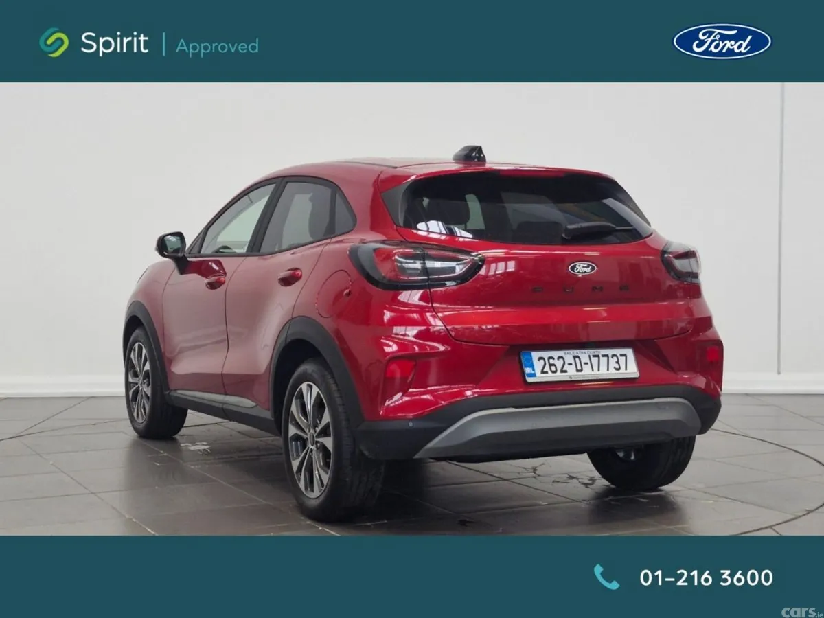 Ford Puma Hatchback, Petrol Hybrid, 2026, Red
