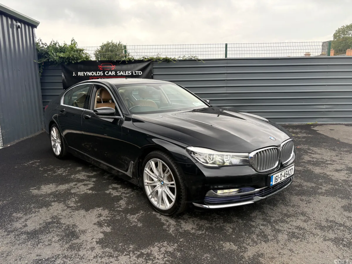 BMW 7-Series Saloon, Diesel, 2016, Black