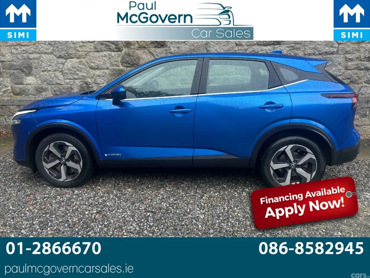 Nissan Qashqai MPV, Petrol Hybrid, 2023, Blue