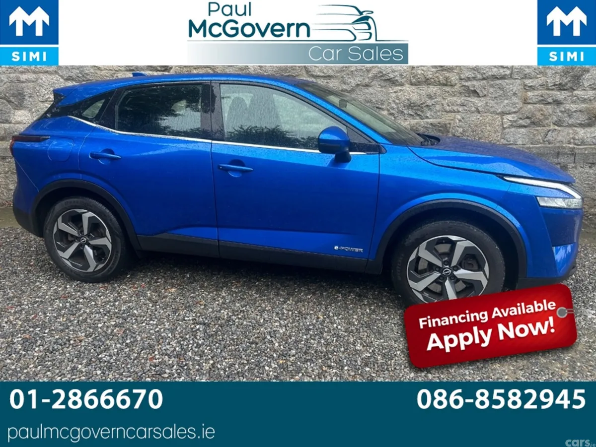 Nissan Qashqai MPV, Petrol Hybrid, 2023, Blue