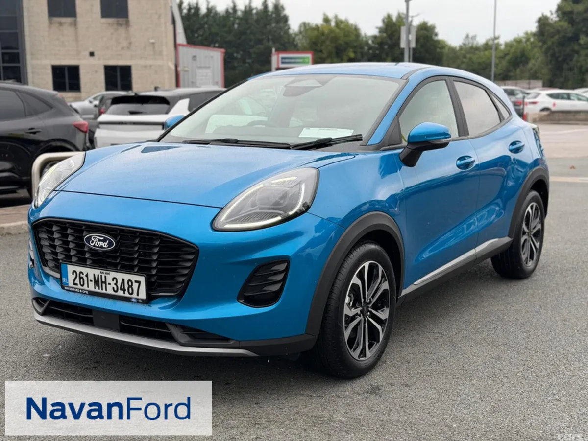 Ford Puma SUV, Petrol Hybrid, 2026, Blue